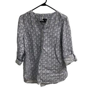 Talbots Ladies 100%‎ Linen Pull On Top Size Small Beachy Boho Coastal Natural